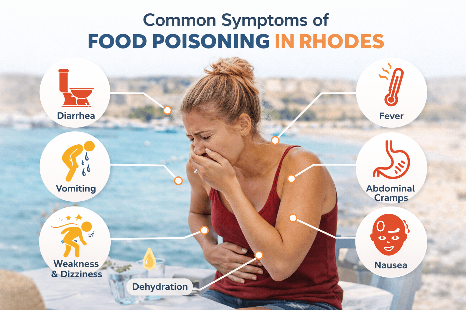 Common Symptoms of Food Poisoning in Tourists